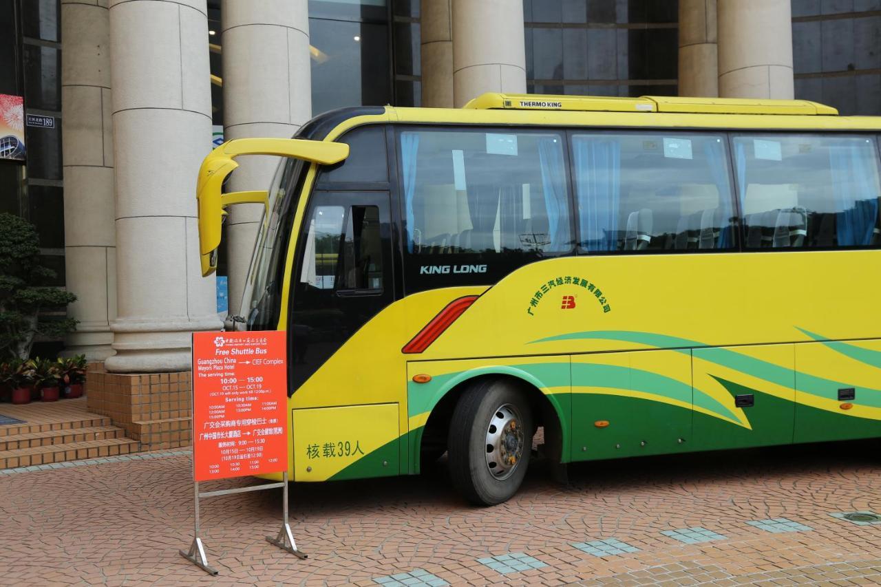 China Mayors Plaza - Free Shuttle Between Hotel And Exhibition Center During Canton Fair Kültér fotó