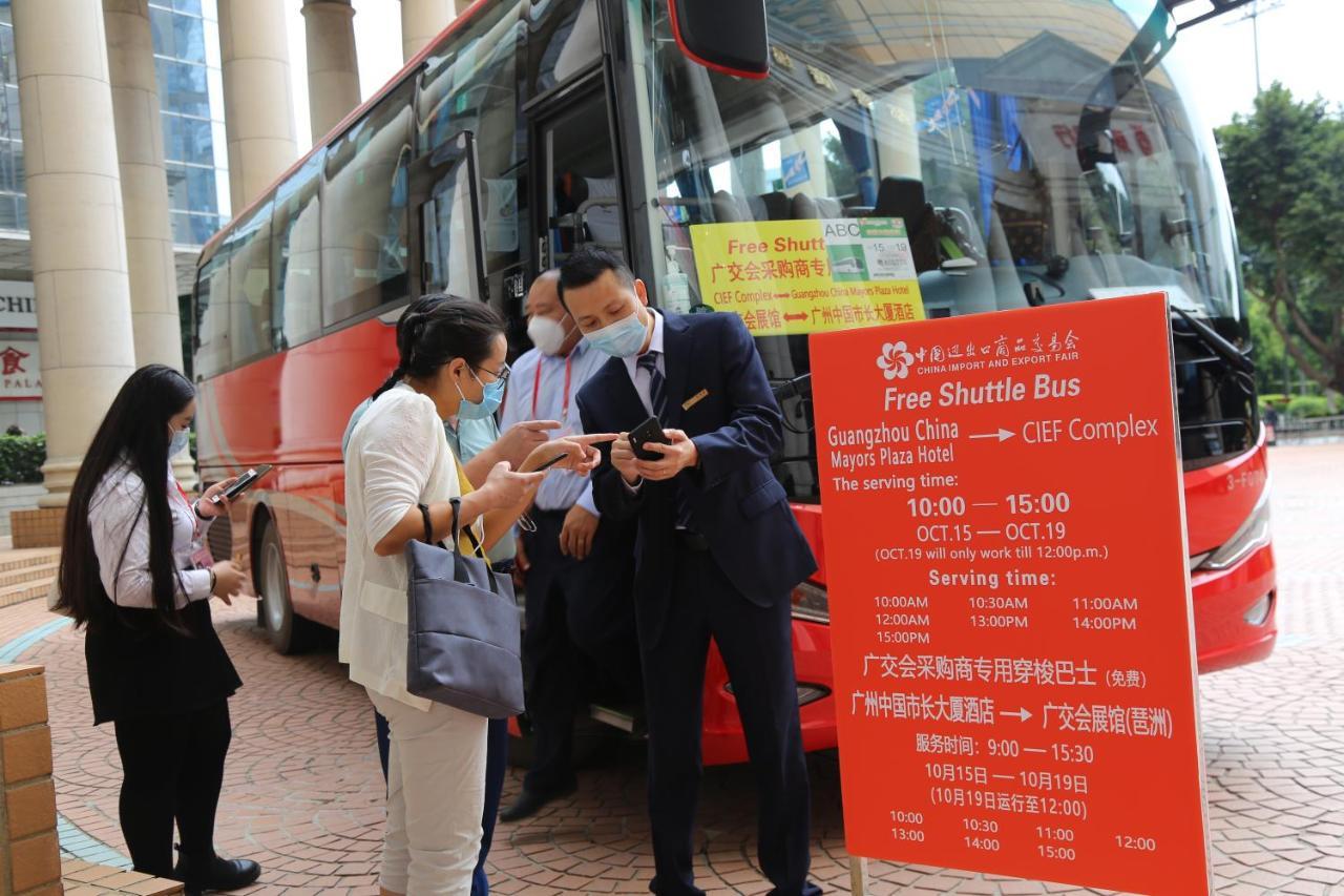 China Mayors Plaza - Free Shuttle Between Hotel And Exhibition Center During Canton Fair Kültér fotó