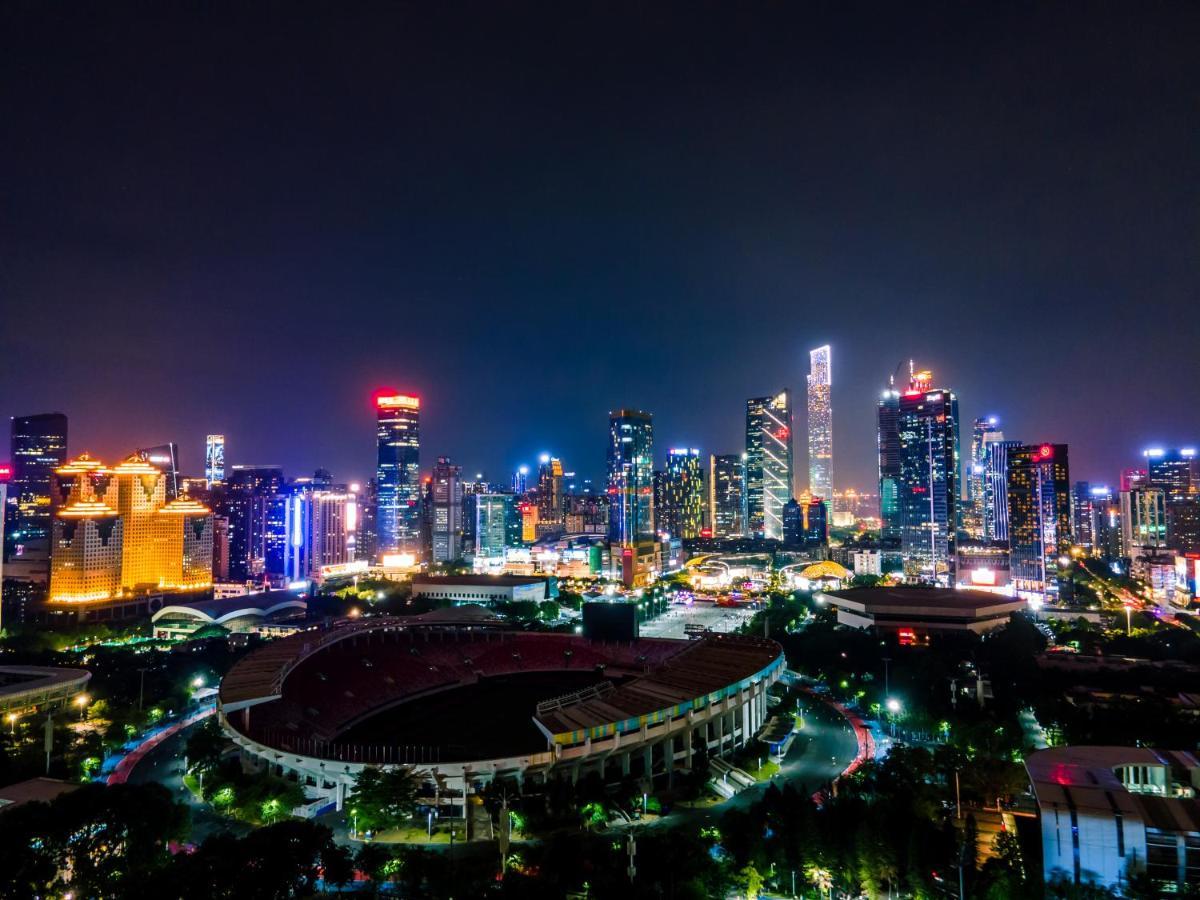 China Mayors Plaza - Free Shuttle Between Hotel And Exhibition Center & Exhibitor Registration Counter During Canton Fair Kültér fotó